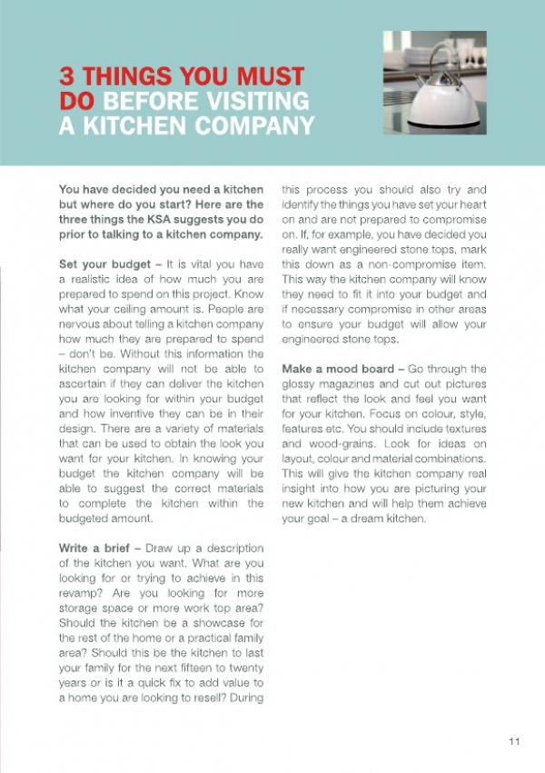 3 things to do before consulting a kitchen company